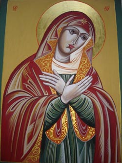 Heilige Gottesgebärerin - Ikone Heilige Maria