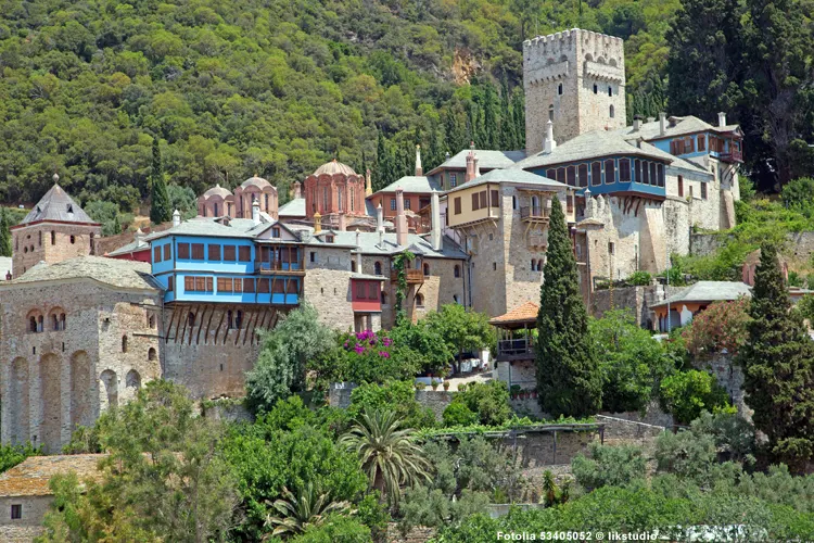 Kloster der Erzengel am Berg Athos