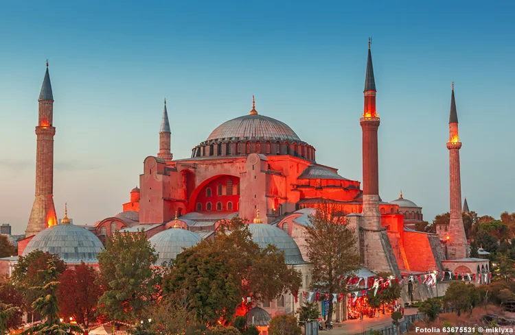 Hagia Sophia - Moschee in Istanbul