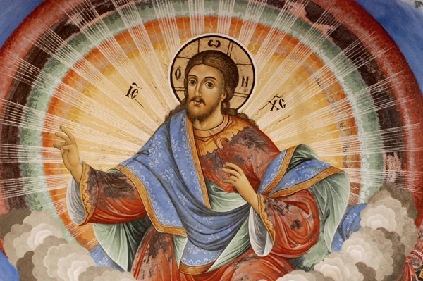 Fresko Jesus Christus - Rila Bulgarien