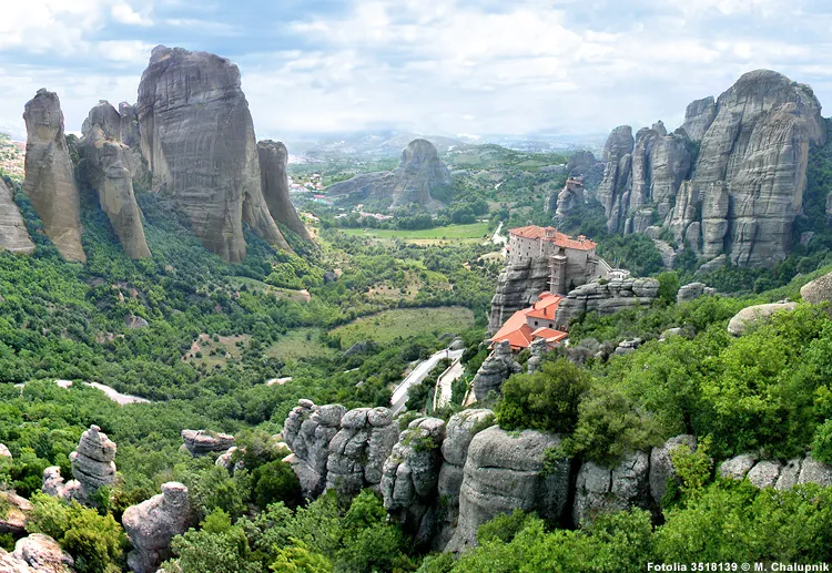 Klosterlandschaft von Meteora - Griechenland