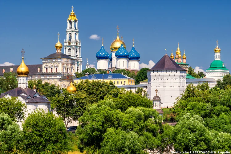 Orthodoxes Kloster nahe Moskau 